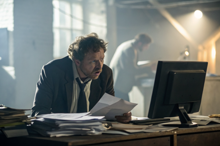 Auditor reviewing Certificate of Destruction with missing fields.