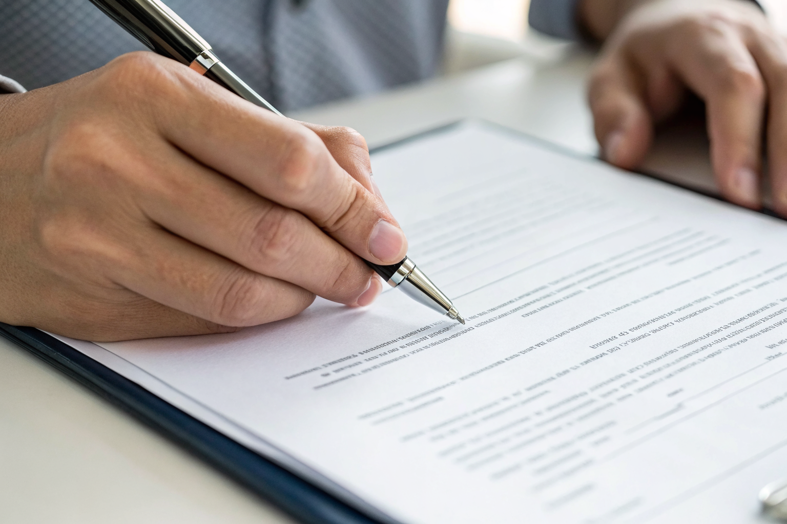 Close-up of a Chain of Custody document with timestamps and signatures.